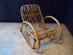 vintage rotan kinder schommelstoeltje, Ophalen, Gebruikt, Stoel(en)