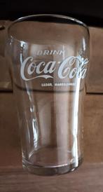 Doos 6 kleine oude cola glazen, Verzamelen, Glas en Drinkglazen, Ophalen of Verzenden