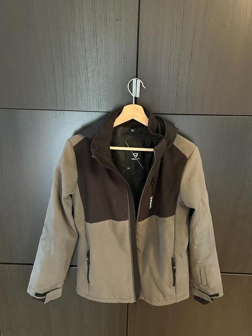 Brunotti winter- of ski-jas zwart-groen maat 164, Sport en Fitness, Skiën en Langlaufen, Zo goed als nieuw, Kleding, Ski, Overige merken
