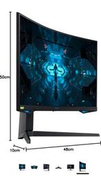 Samsung Odysey G7 244hz gamescherm, Computers en Software, Monitoren, Ophalen, Zo goed als nieuw, Gaming