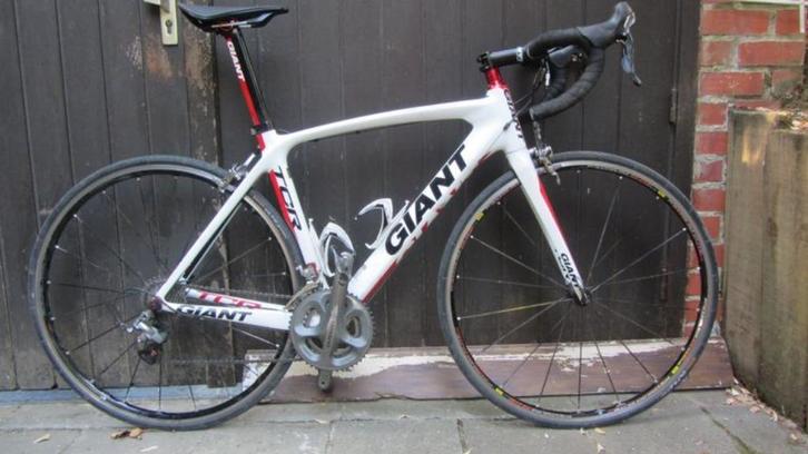 Giant TCR Advanced 2 uit 2015, Fietsen en Brommers, Fietsen | Racefietsen, Gebruikt, Heren, Giant, Meer dan 20 versnellingen, Overige maten