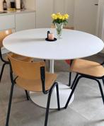 Ronde tafel Juntoo, Huis en Inrichting, Tafels | Eettafels, 100 tot 150 cm, Rond, Vier personen, Zo goed als nieuw