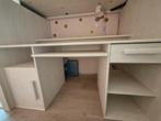 Hoogslaper met bureau en kast, Kinderen en Baby's, Kinderkamer | Stapelbedden en Hoogslapers, Ophalen, Zo goed als nieuw, Hoogslaper