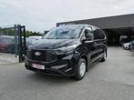 Ford Transit Custom 320L L2 2.0D 136pk Automaat Trend Leder, Auto's, 4 cilinders, 136 pk, 2500 kg, Zwart
