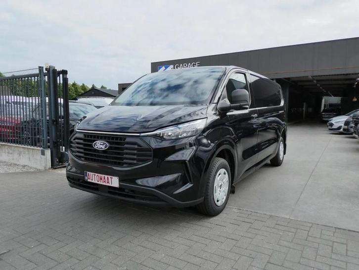 Ford Transit Custom 320L L2 2.0D 136pk Automaat Trend Leder, Auto's, Bestelwagens en Lichte vracht, Bedrijf, Te koop, ABS, Achteruitrijcamera