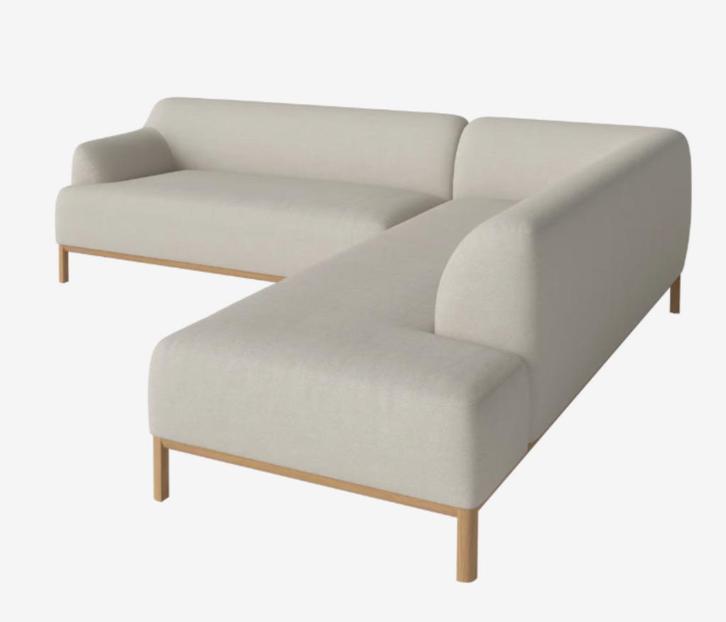 Designhoekbank Bolia – 6-zits, €1.999 ipv €5.899 KOOPJE, Huis en Inrichting, Zetels | Complete zithoeken, Zo goed als nieuw, Hout