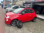 Fiat 500C Cabriolet met 83000 km airconditioning*1 jaar gara, Euro 5, Zwart, Cabriolet, Bedrijf