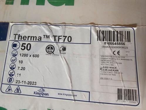 Kingspan therma vloer TF70   50MM 1200x600 MM Rd=2,15, Doe-het-zelf en Bouw, Isolatie en Afdichting, Zo goed als nieuw, Ophalen