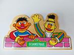 Bert en Ernie houten kinderkapstok. Sesamstraat., Verzamelen, Ophalen
