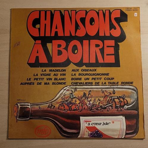 33 tours Chansons à boire  Ensemble "A coeur joie", Cd's en Dvd's, Vinyl | Verzamelalbums, Gebruikt, Overige genres, Ophalen of Verzenden