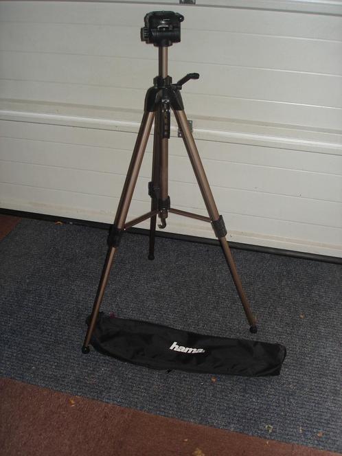 Hama Statief Star 63 &  statieftas., Audio, Tv en Foto, Fotografie | Statieven en Balhoofden, Zo goed als nieuw, Driepoot, 150 tot 175 cm