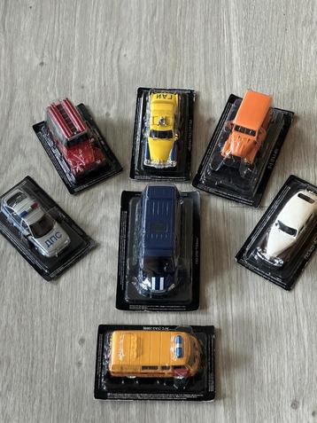 Collectie van 7 nieuwe RUSSISCHE voertuigen 1/43 - 40€ beschikbaar voor biedingen