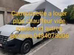 Camionette pour vide maison et autre service