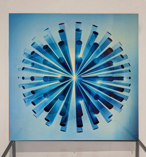 Contemporary Art Piece 90x90cm, Antiquités & Art, Art | Peinture | Moderne, Enlèvement