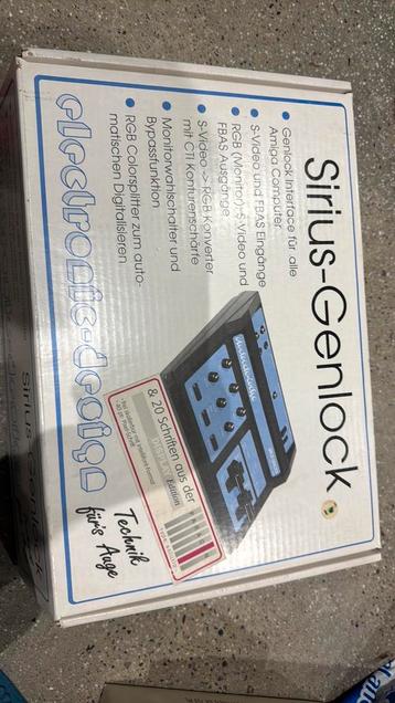 Sirius Genlock voor commodore amiga beschikbaar voor biedingen