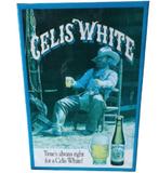 Celis White reclamebord., Verzamelen, Reclamebord, Gebruikt, Ophalen of Verzenden, Celis White reclamebord.