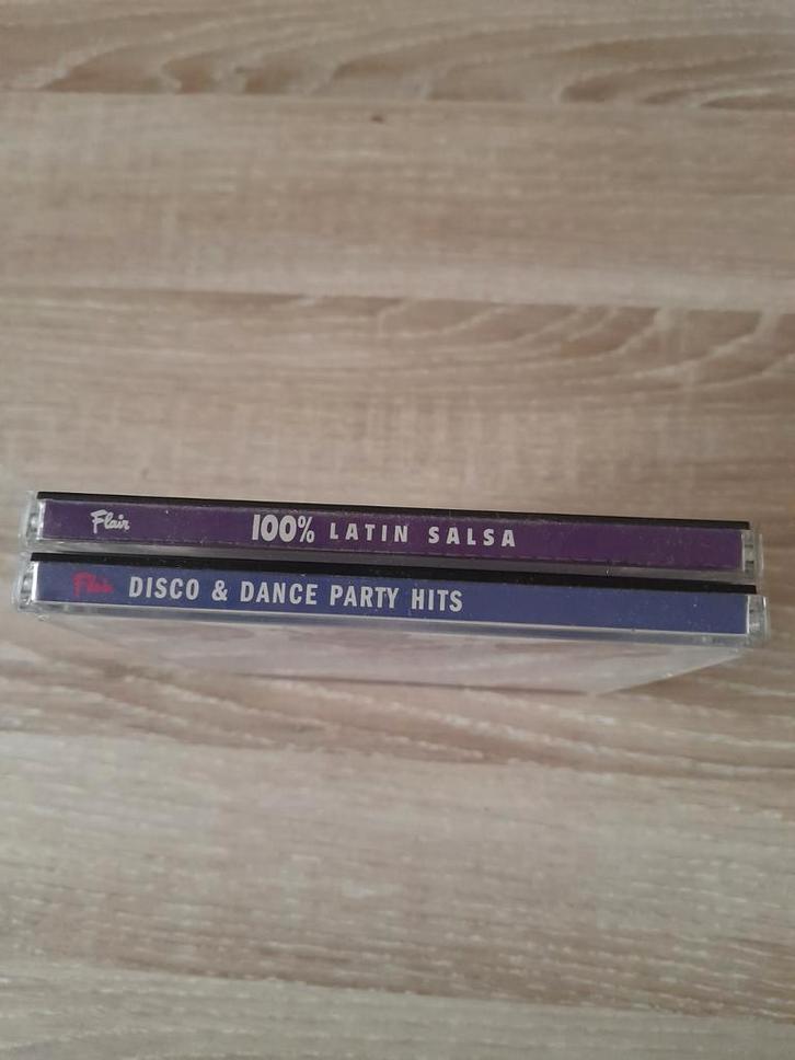 CD'S van Flair Disco&Dance 100% latin salsa,Beach party,, Cd's en Dvd's, Cd's | Verzamelalbums, Gebruikt, Ophalen of Verzenden