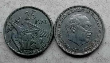 25 pesetas 1957 (Franco)