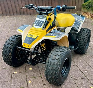 Suzuki Lt 80 + volledige FMF-lijn beschikbaar voor biedingen