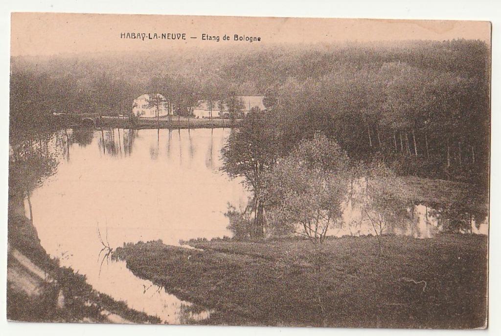 Habay-La-Neuve Etang de Bologne, Envoi, Affranchie, Luxembourg