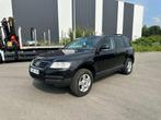 VW TOUAREG-2004-2.5TDI-AUTOMAAT-270DKM-3.5t-4X4-TOP WAGEN, Testrit aan huis, 3500 kg, Zwart, 4 cilinders