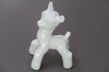 Statuette chevreau en porcelaine Cerabel