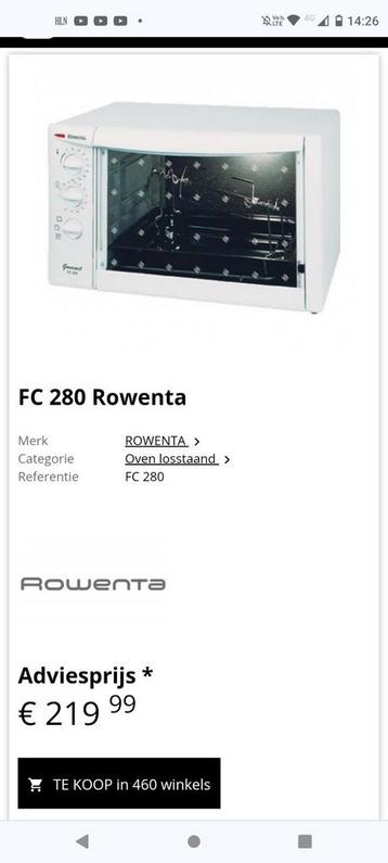 FC 280 Rowenta  Oven
