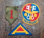 Amerikaanse militaire patch uit de ww2 in Vietnam Korea, Verzenden, Overige soorten, Embleem of Badge