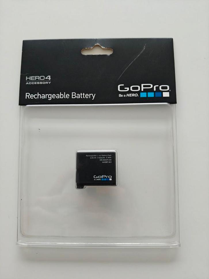 GoPro batterij NIEUW, TV, Hi-fi & Vidéo, Caméras action, GoPro, Enlèvement