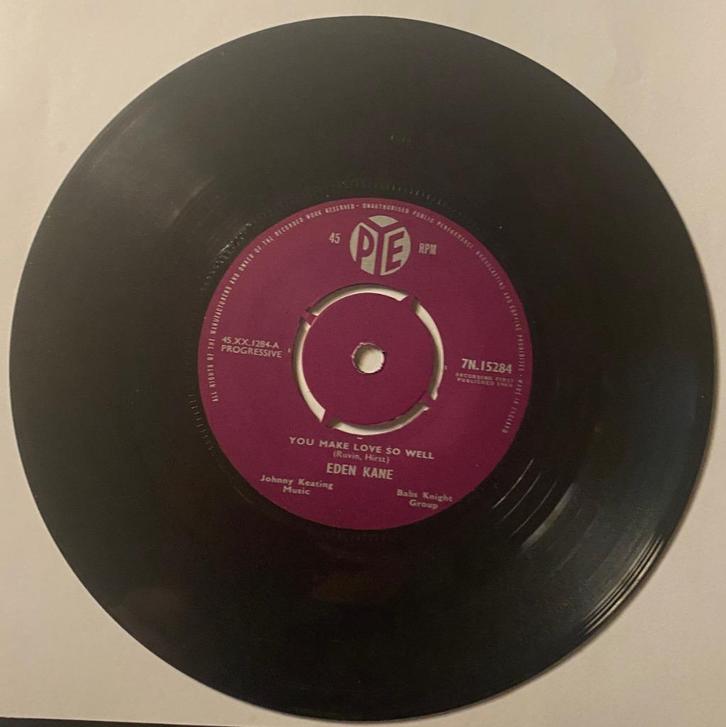 Eden Kane Je bedrijft zo goed de liefde- Hot Chocolate Crazy, Cd's en Dvd's, Vinyl Singles, Zo goed als nieuw, Single, Pop, 7 inch