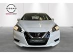 Nissan Micra 1.0 Acenta // GMS STORE NISSAN GENT, Auto's, Stof, Gebruikt, Wit, Grijs