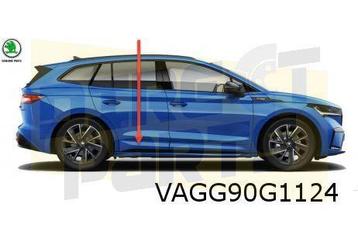 Skoda Enyaq IV (1/21-) Stootlijst Portier Rechts achter (GRU beschikbaar voor biedingen