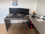 Bureau L-vorm (groot), Huis en Inrichting, Bureaus, Ophalen, Zo goed als nieuw, Bureau