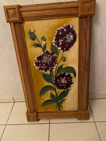 Schilderij bloemen beschikbaar voor biedingen