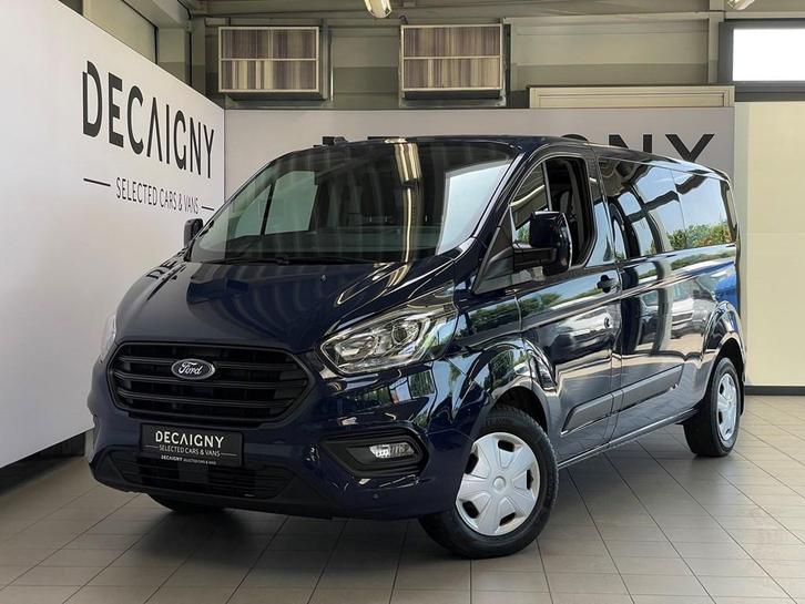 Ford Transit Custom 2.0D 131pk 9pl. *Sensoren voor/achter*C, Auto's, Ford, Bedrijf, Transit, ABS, Airbags, Airconditioning, Bluetooth