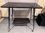 Mooie vintage sidetable, trolley of tv meubel, Huis en Inrichting, Tafels | Sidetables, Ophalen, Gebruikt