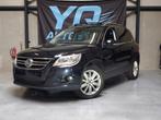 Volkswagen Tiguan 4 Motion panoramisch dak GPS Sport zetels, Auto's, Euro 5, Zwart, Zwart, Parkeersensor