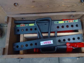VIRAX 3/8,1/2,3/4,4/4,5/4 hydraulische buigmachine beschikbaar voor biedingen