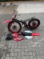 Pitbike frame, Ophalen, Pitbike