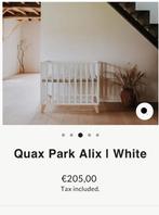 Park Quax Alix White avec matelas, Enlèvement, Utilisé, Rectangulaire, Tapis de parc