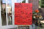 Grof papier maché schilderij WEG IS WEG !, Antiek en Kunst, Kunst | Schilderijen | Modern, Ophalen