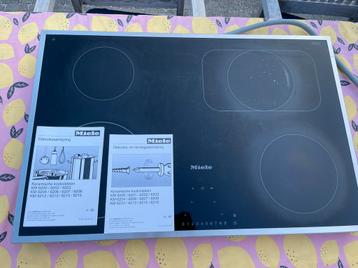 Miele keramische kookplaat, Electroménager, Tables de cuisson, 4 zones de cuisson, Encastré, Enlèvement, Utilisé
