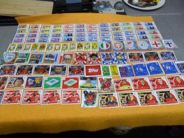 84 stickers neufs Topps UEFA Euro 2024.