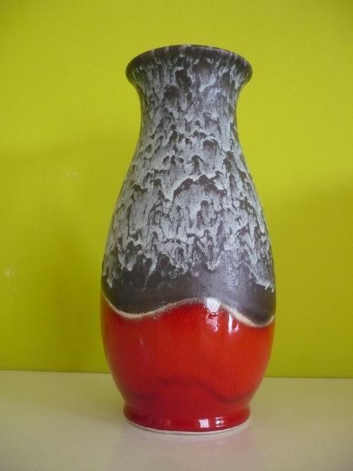 mooie vintage fat lava vaas Dumler & Breiden West-Germany, Antiquités & Art, Antiquités | Vases, Enlèvement ou Envoi