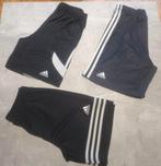 Set van 3 zwarte Adidas-shorts in maat 12 jaar gemengd, Kinderen en Baby's, Kinderkleding | Maat 152, Jongen of Meisje, Ophalen of Verzenden