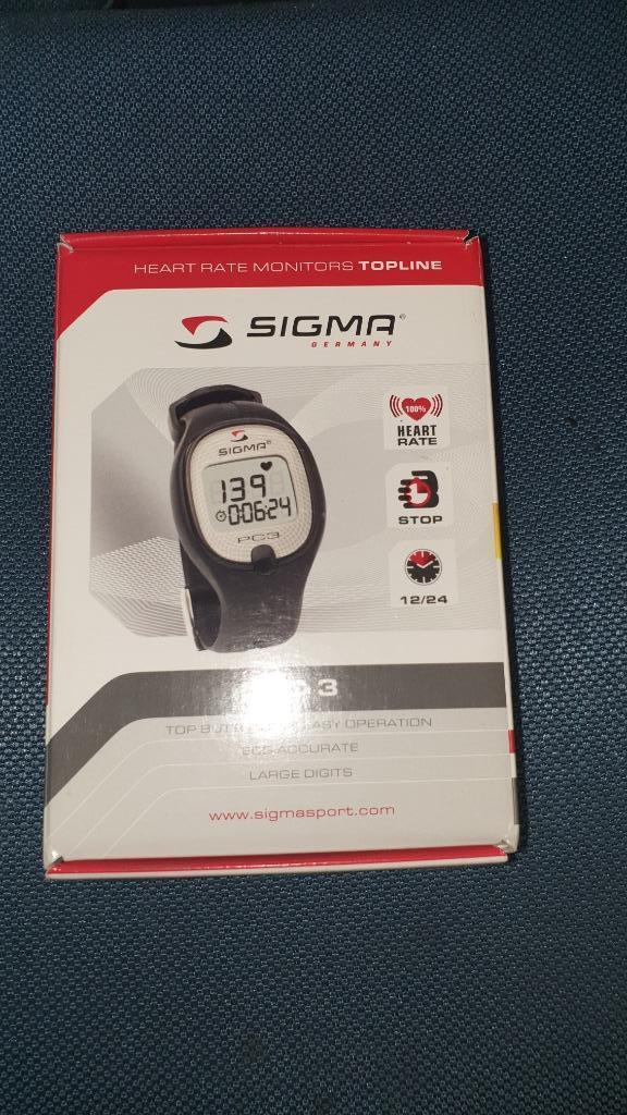 Sigma sporthorloge best sale met hartslagmeter