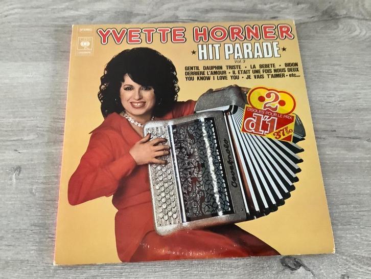 Vinyl Yvette Horner (Hit parade) dubbel LP, Cd's en Dvd's, Vinyl | Overige Vinyl, Zo goed als nieuw, 12 inch, Verzenden