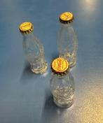 3 petites bouteilles Miniature coca cola Vintage, Gebruikt
