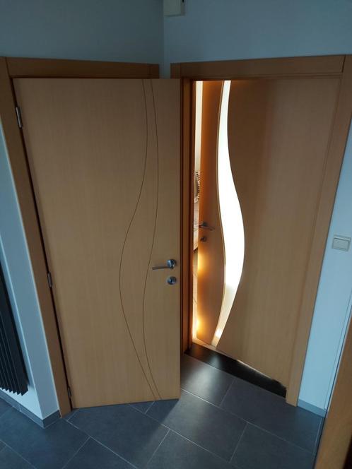 Nordex deuren fineer, Doe-het-zelf en Bouw, Deuren en Vliegenramen, Zo goed als nieuw, Binnendeur, 200 tot 215 cm, 80 tot 100 cm