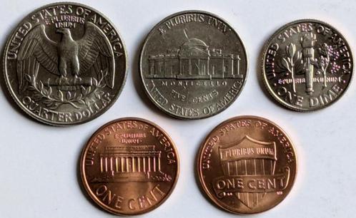 USA - muntenset, Postzegels en Munten, Munten | Amerika, Setje, Noord-Amerika, Ophalen